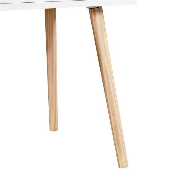 Nachttisch ARC25 Weiß - Holzwerkstoff - 41 x 58 x 49 cm