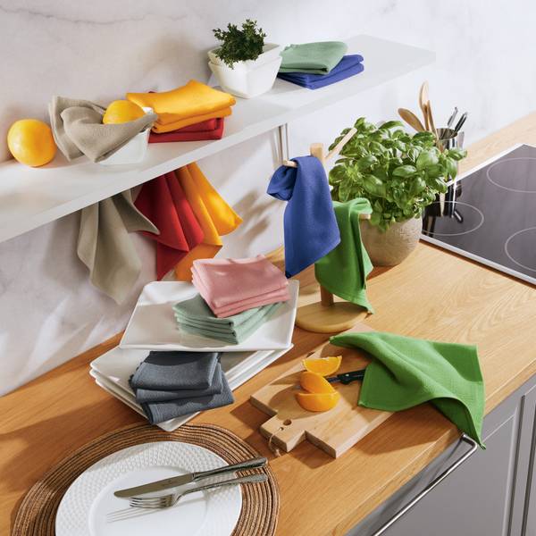 Spültuch 6er-Pack 164452 Altrosa