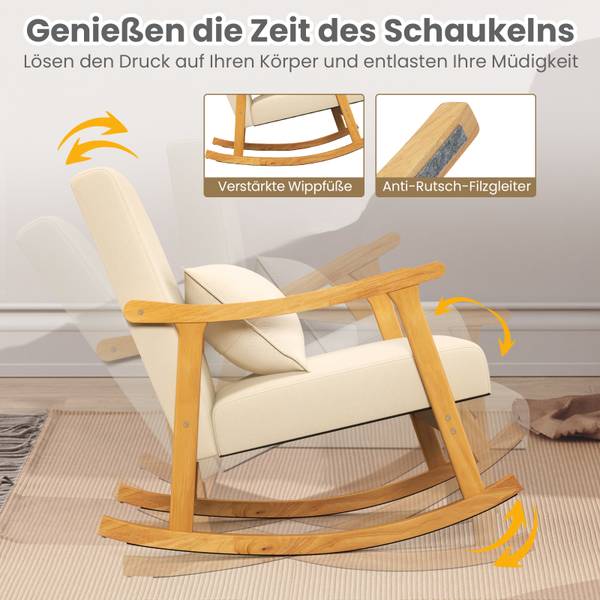 Schaukelstuhl VH32934 Beige