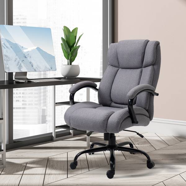 Bürostuhl ergonomisch 921-471LG Glas Grau