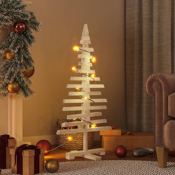 Arbre de Noël en bois 3031918-1 45 x 90 x 45 cm