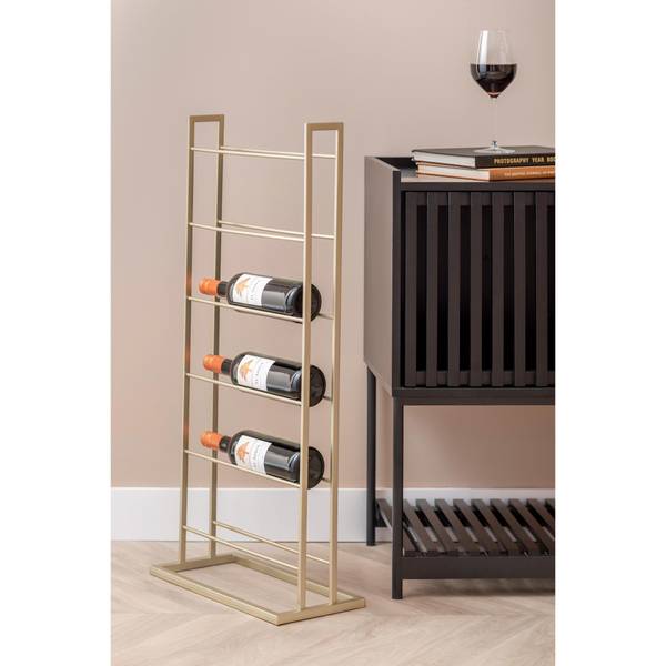 Wijnrek Single Floor goud