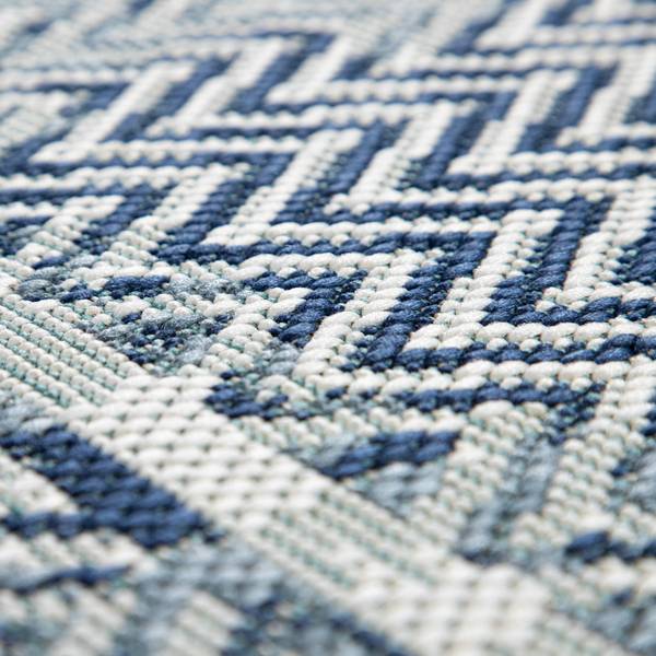 OUTDOORTEPPICH 80/150 cm Ostende 549 Blau - Textil - 80 x 150 cm