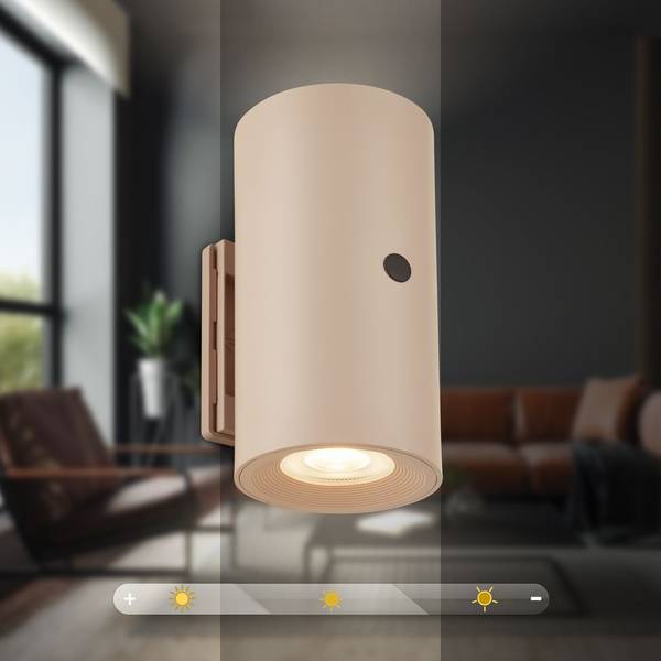 Akku Wandleuchte 3942011 Beige