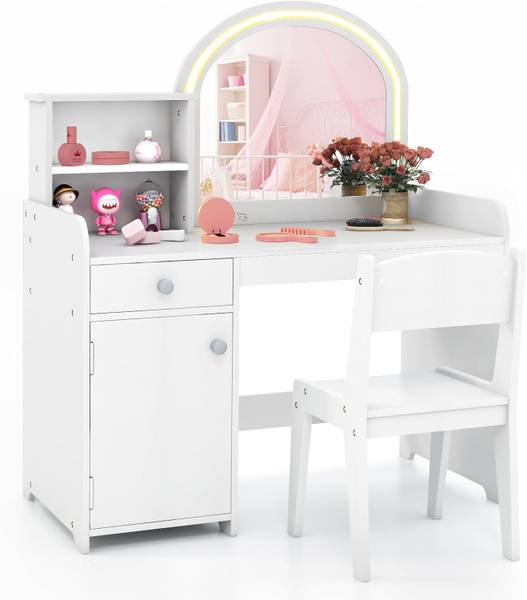 kaptafel TK32382ITNL wit - plaatmateriaal op houtbasis - 41 x 94 x 80 cm