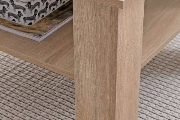 Couchtisch NOEMI Wohnzimmertisch Braun - Holzwerkstoff - 60 x 42 x 60 cm