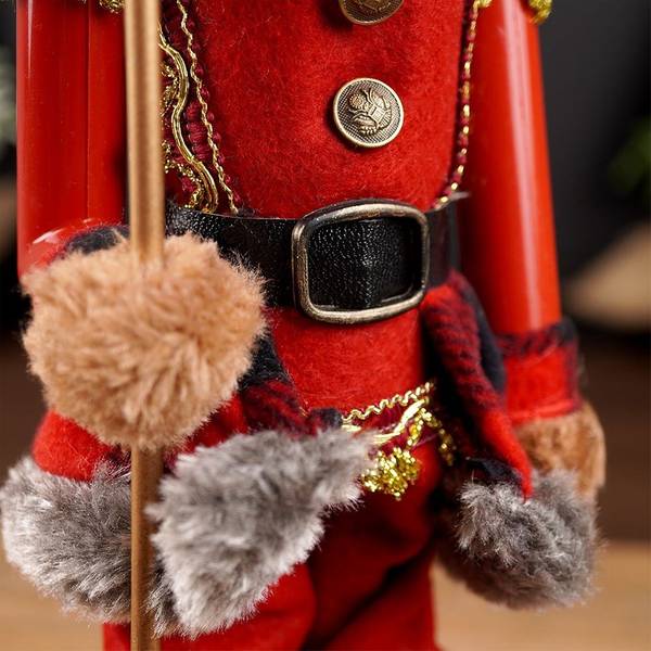 Figur 839309 Schwarz - Braun - Rot - Kunststoff - 12 x 39 x 14 cm