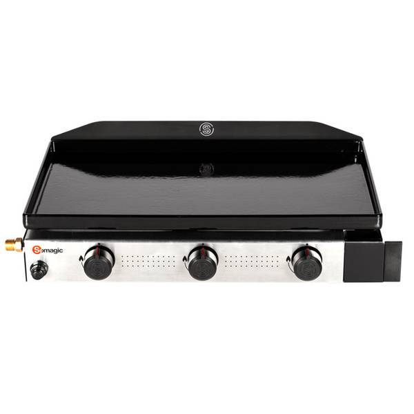 Plancha SOLIA 301 Schwarz - Metall - 41 x 19 x 69 cm