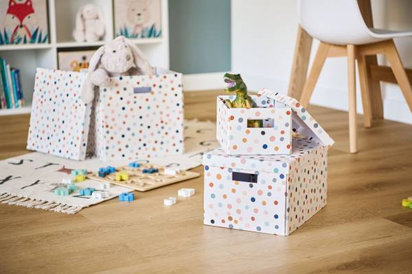 Aufbewahrungsbox 'Dots', recycelter kaufen