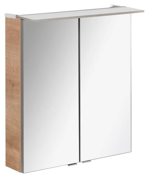Badmöbel Set B.Perfekt Braun (3-teilig) Braun - Holzwerkstoff - 63 x 33 x 85 cm