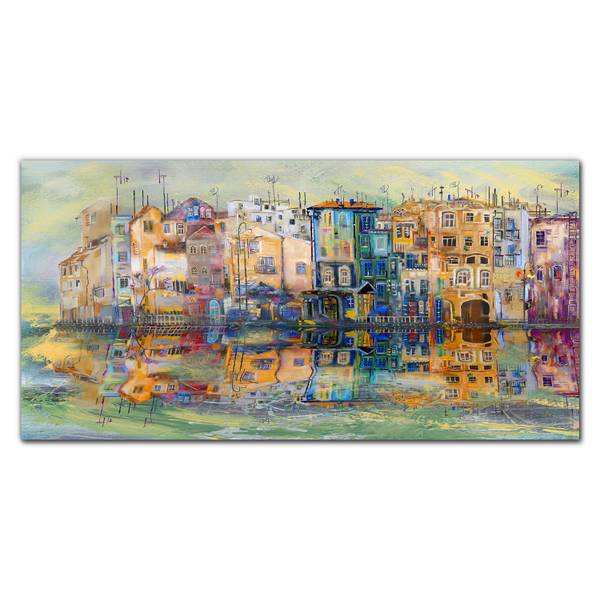 Wandbild Wasserstadt 00018739 140 x 70 cm