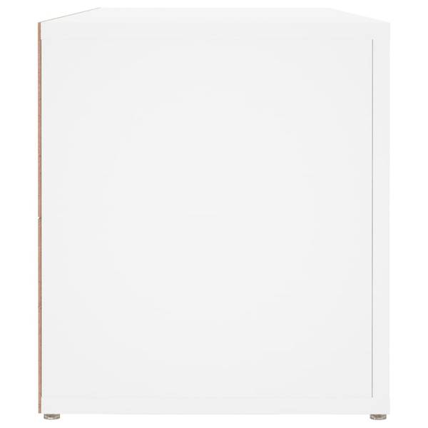 TV-Schrank 3018062 Weiß - Holzwerkstoff - 100 x 35 x 31 cm