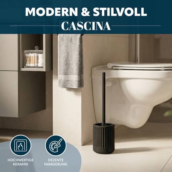 Bad-Accessoires CASCINA Schwarz
