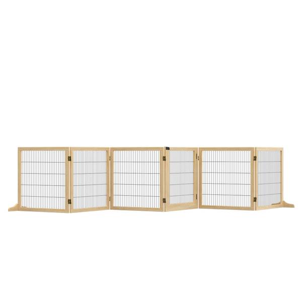 Hundegitter BB7063 Beige - Massivholz - 77 x 16 x 77 cm