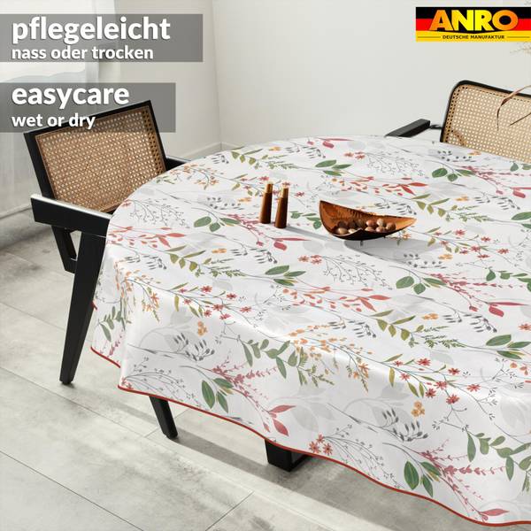 Wachstuchtischdecke Natur BO Tiefe: 200 cm