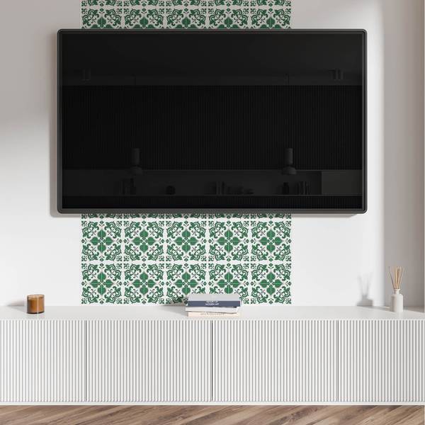 Vinylfliese PflanzOrna 20er-Set 20 x 20 cm