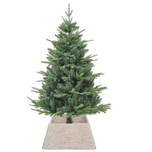 Kerstboomkraag wit - 70 x 28 x 70 cm