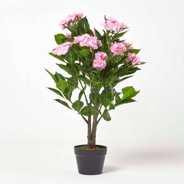 Kunstpflanze Hortensie Pink