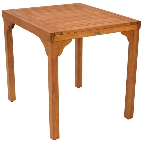 Gartentisch RIO Braun - Eukalyptus - 80 x 75 x 70 cm