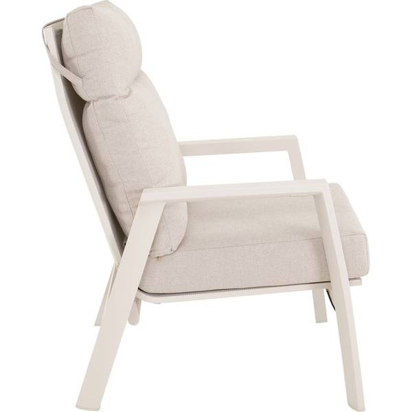 Bistro-Sessel OHIO - 2er-Set Beige - Metall - 81 x 89 x 72 cm