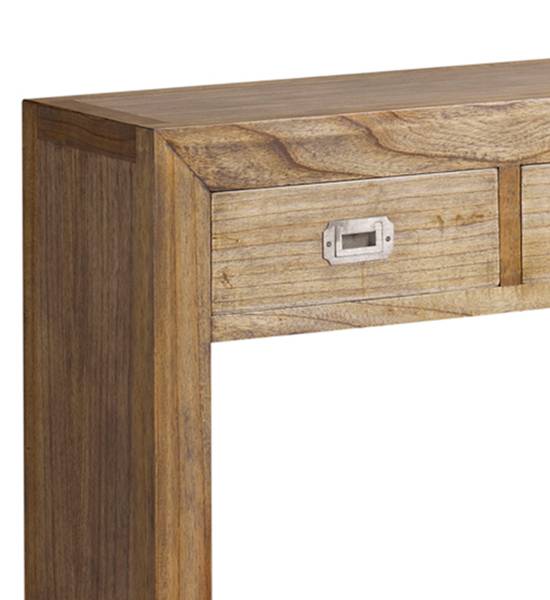 konsolentisch Merapi 100 Braun - Holz teilmassiv - 100 x 80 x 30 cm