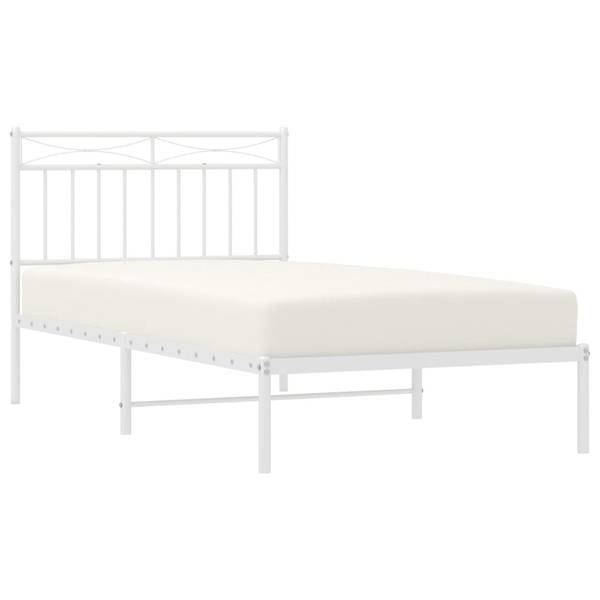 Bettgestell 3032643-1 Weiß - 105 x 196 cm