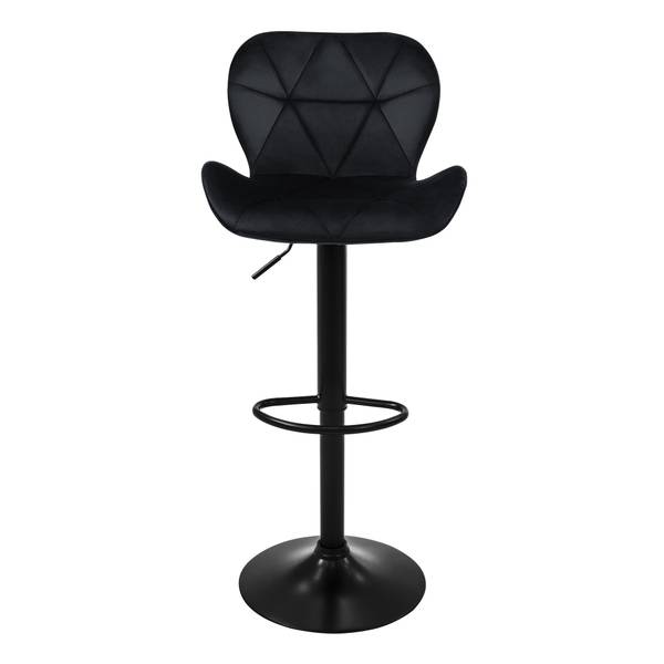 Barhocker TERAMO 2er-Set Schwarz - 2er Set