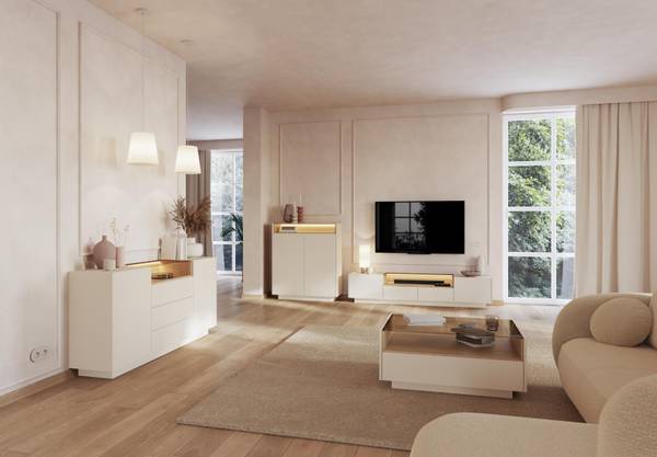 Highboard KIRO Beige