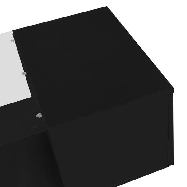 Salontafel GLOWGlass Ⅱ zwart