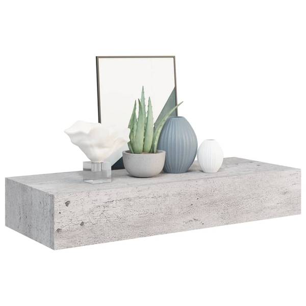 Schubladenregal 3006702-2 (2er Set) Steingrau - Tiefe: 60 cm