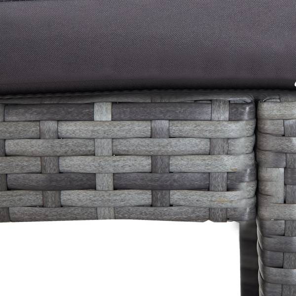 Bar de jardin 3001940 (lot de 7) Anthracite - Gris