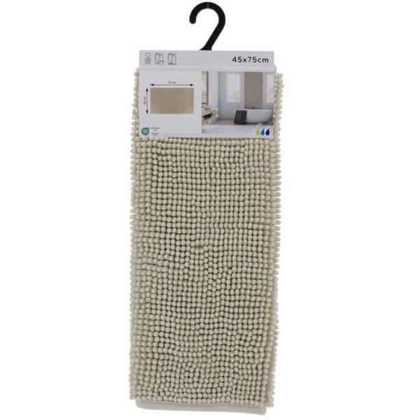 Badezimmerteppich 7707161 Beige - Textil - 45 x 2 x 75 cm