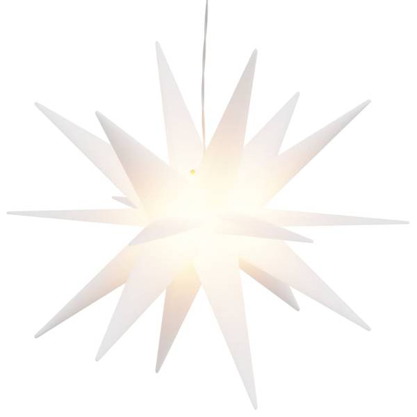 Weihnachtsstern 3030407-1 Weiß - Polypropylen - 29 x 43 x 1 cm