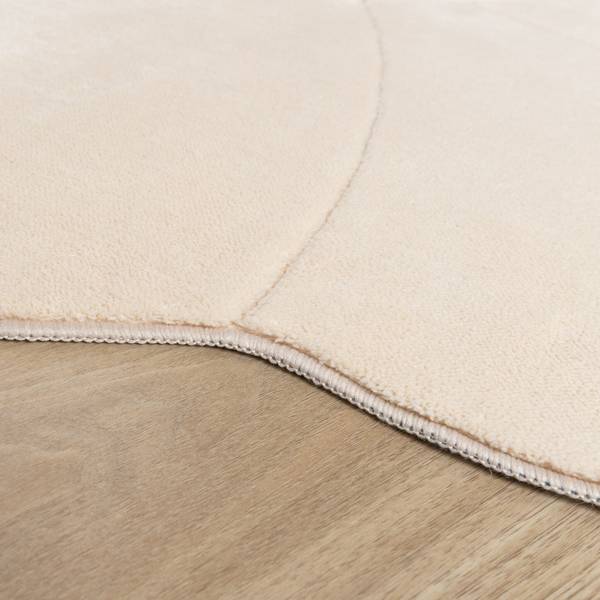 Teppich Coco Bloem Beige - Textil - 120 x 1 x 120 cm