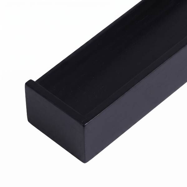 Schlüsselbrett mit 6 Haken Schwarz - Eisen - 26 x 5 x 7 cm