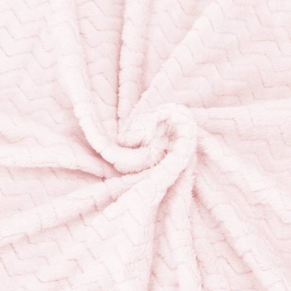 Tagesdecke 160x200 cm Überwurf Wohndecke Pink - Textil - 160 x 200 x 2 cm