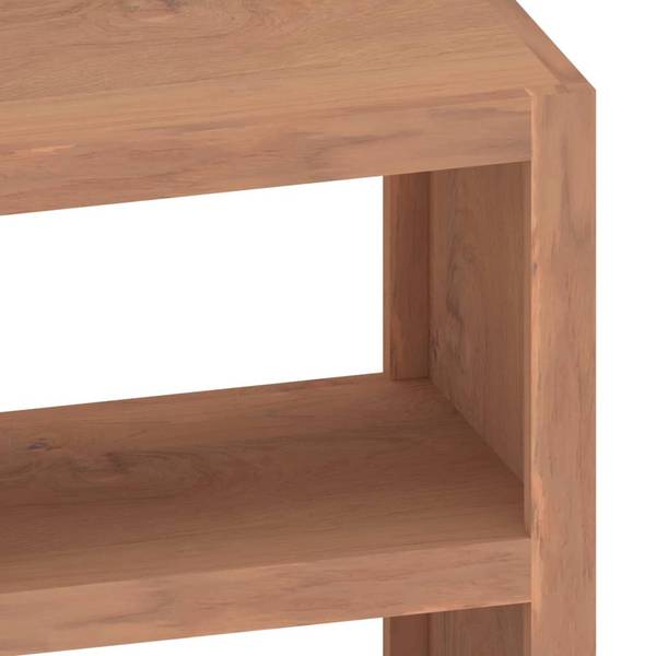 Beistelltisch D944 Braun - Massivholz - 30 x 60 x 45 cm