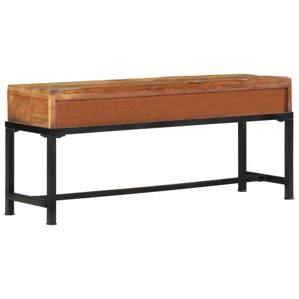 TV-Schrank D601 Braun - Massivholz - 30 x 46 x 110 cm