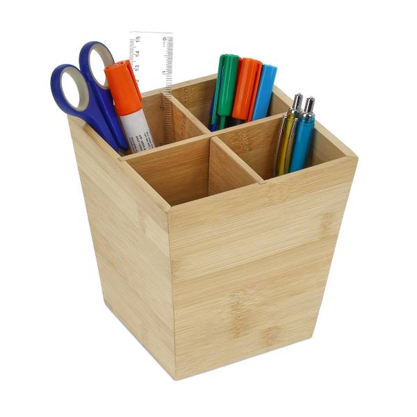 Bambus Stiftehalter 4 Fcher kaufen | home24