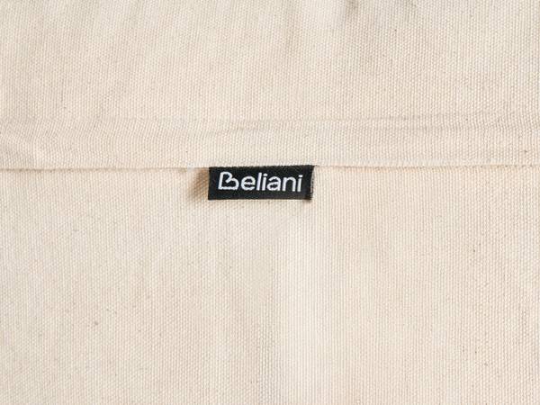 Dekokissen INTSIA 2-tlg Beige - Weiß - Naturfaser - 50 x 5 x 30 cm