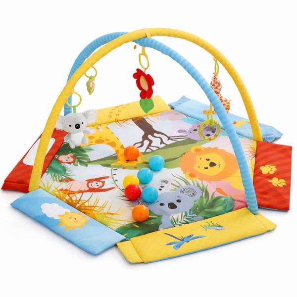 Spielbogen Jungle Palenquo Gelb - Textil - 62 x 50 x 10 cm