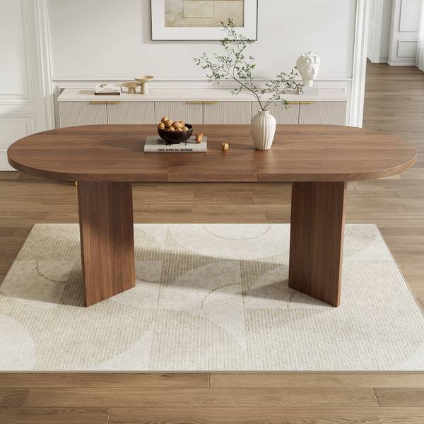 Esstisch CHANMU316 Ⅰ Walnuss Dekor - 90 x 200 cm