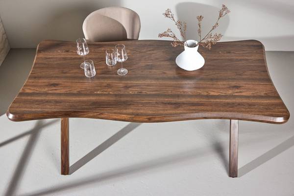 Esstisch Fiona Braun - Holzwerkstoff - 180 x 75 x 90 cm