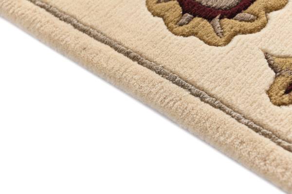 Tapis de passage Darya CDXXXIV Beige - Laine - 84 x 1 x 297 cm