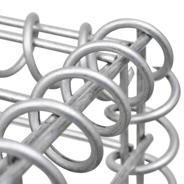 GabionenHochbeet M625597 90 x 100 x 100 cm