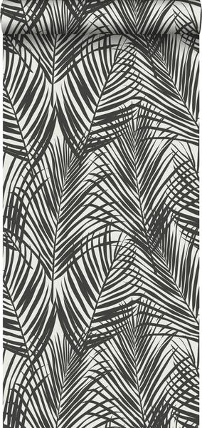 Tapete 139008 Schwarz - Fleece - 53 x 1005 x 53 cm