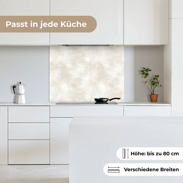 SPRITZSCHUTZ KÜCHE Wischen 90 x 70 cm