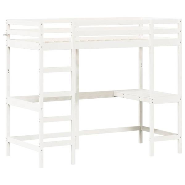 Hochbett D5013 Weiß