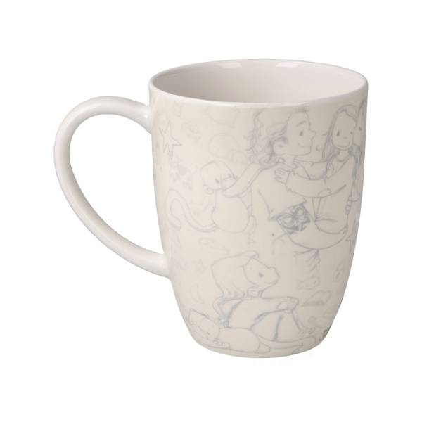 Tasse Anouk  - Glaub an deine Träume Grün - Porzellan - 9 x 11 x 13 cm