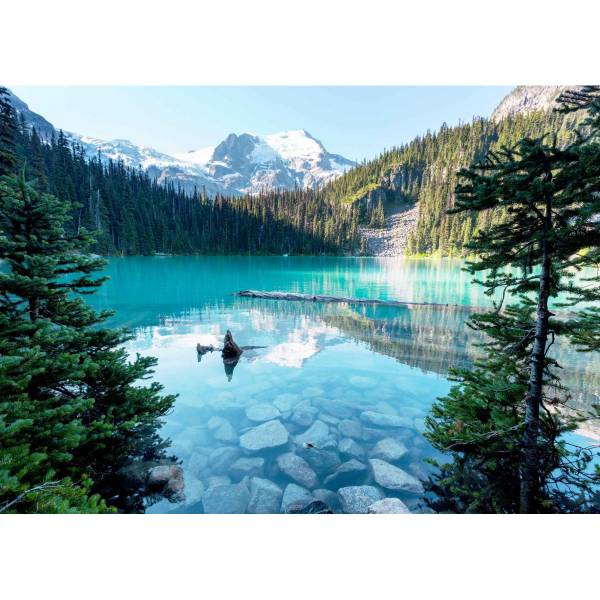 Tableau mural lac turquoise 97 x 65 cm